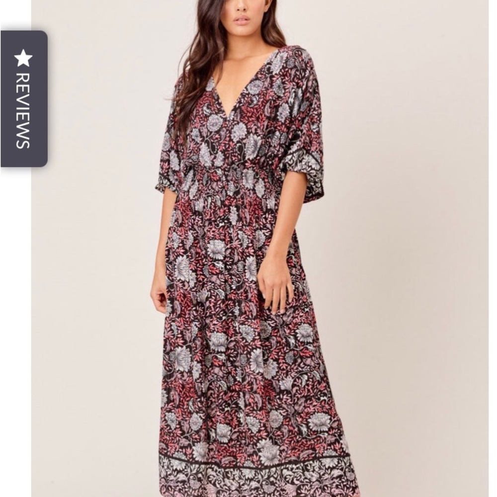 NWT LOVESTICH MAXI DRESS boho chic